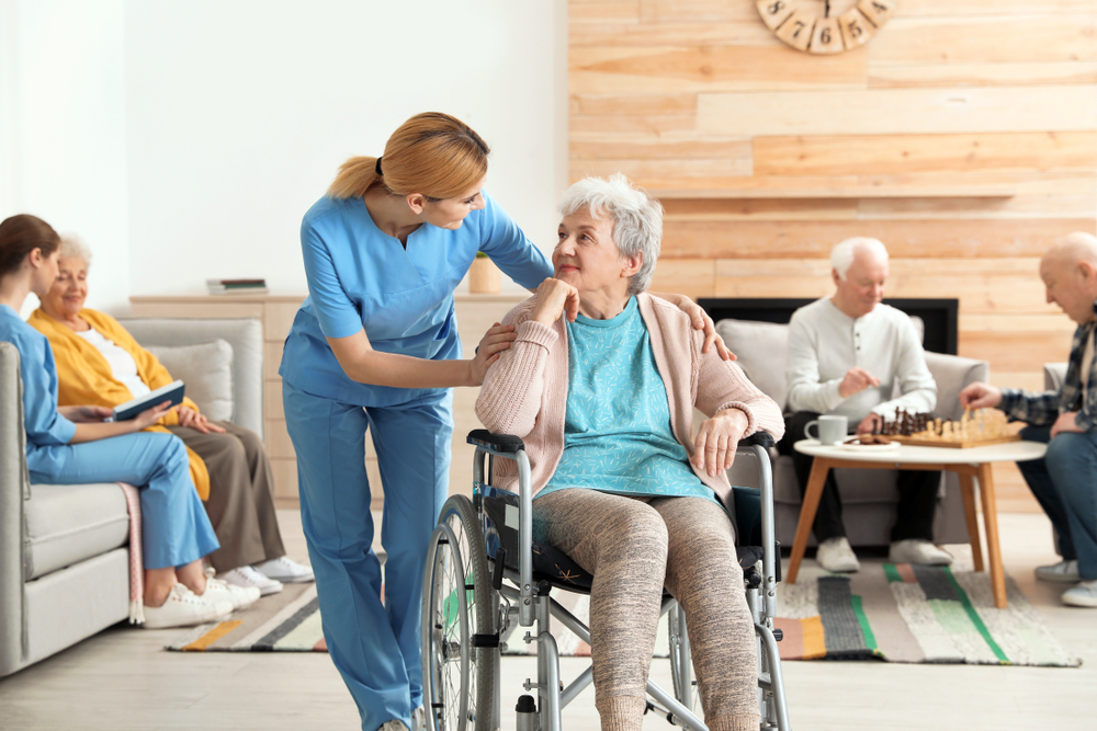 Shelton Manor Living Wheelchair